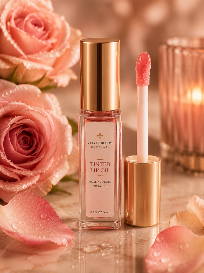 Rose Petal lip oil